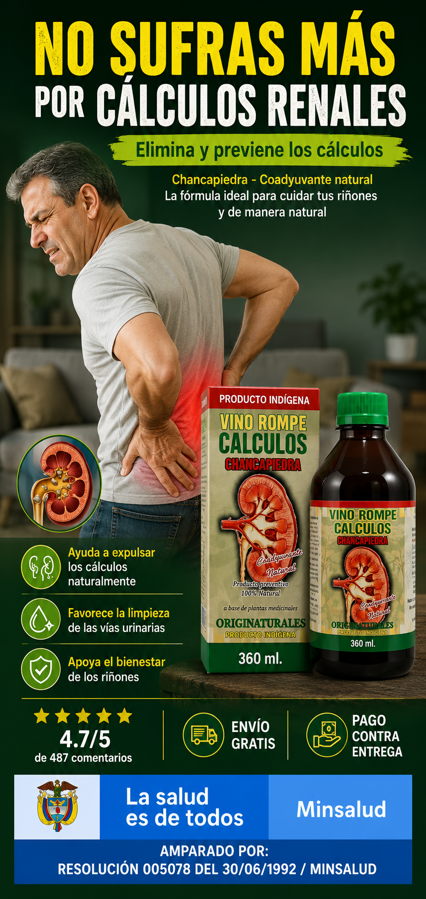 Rompe Cálculos Renales
